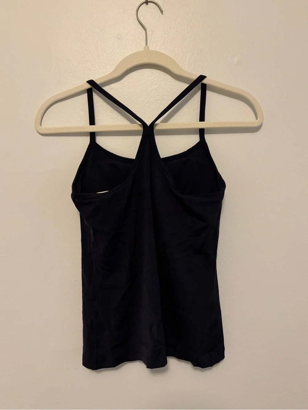 Navy Racerback Tank - Picture 2 of 3